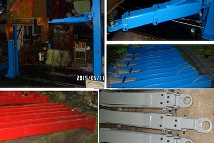 again, two post lift production pictures